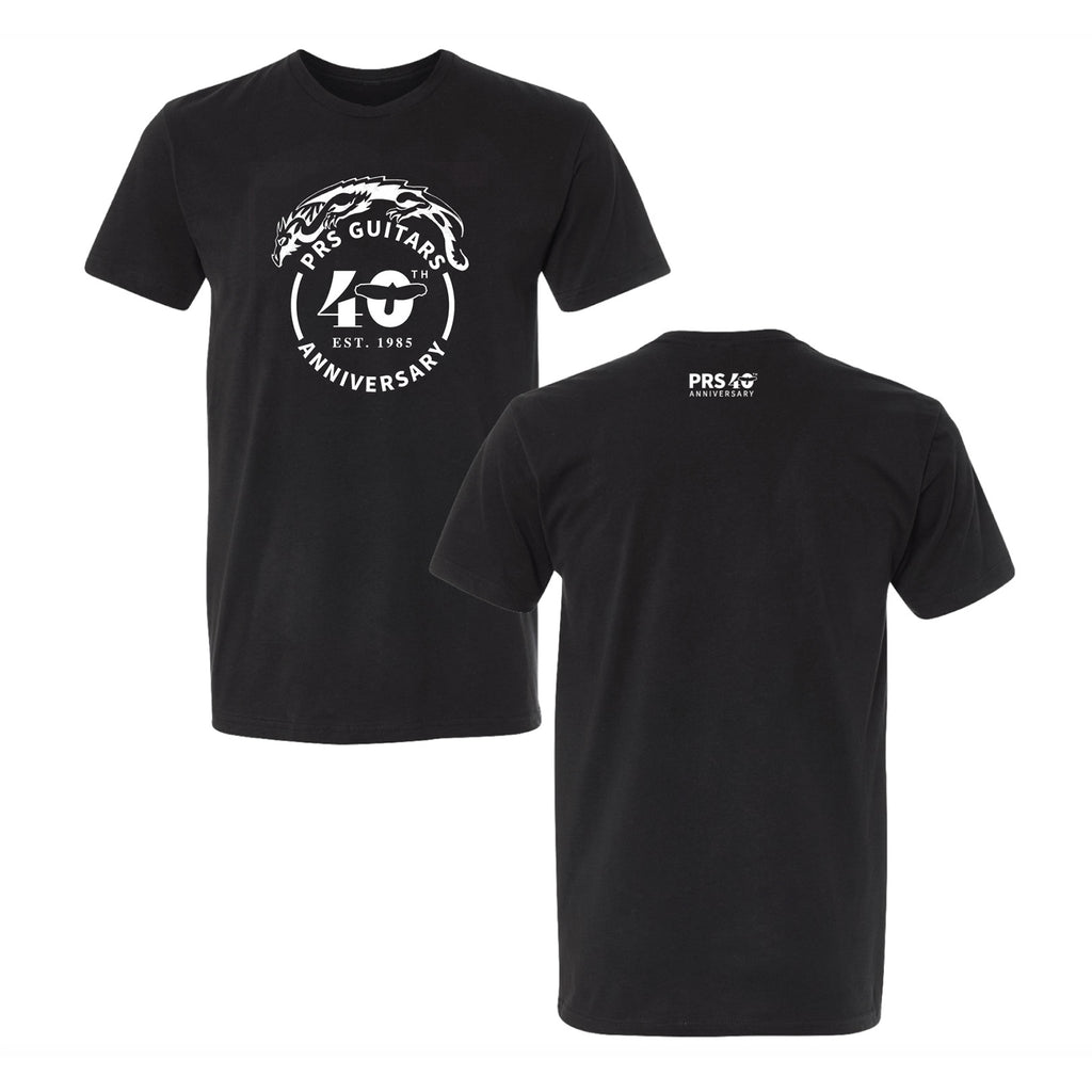 PRS 40th Anniversary Dragon Tee, Black