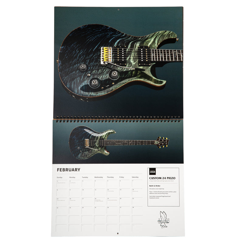 PRS 30th Anniversary Private Stock Calendar, 2026 ***New For Fall***
