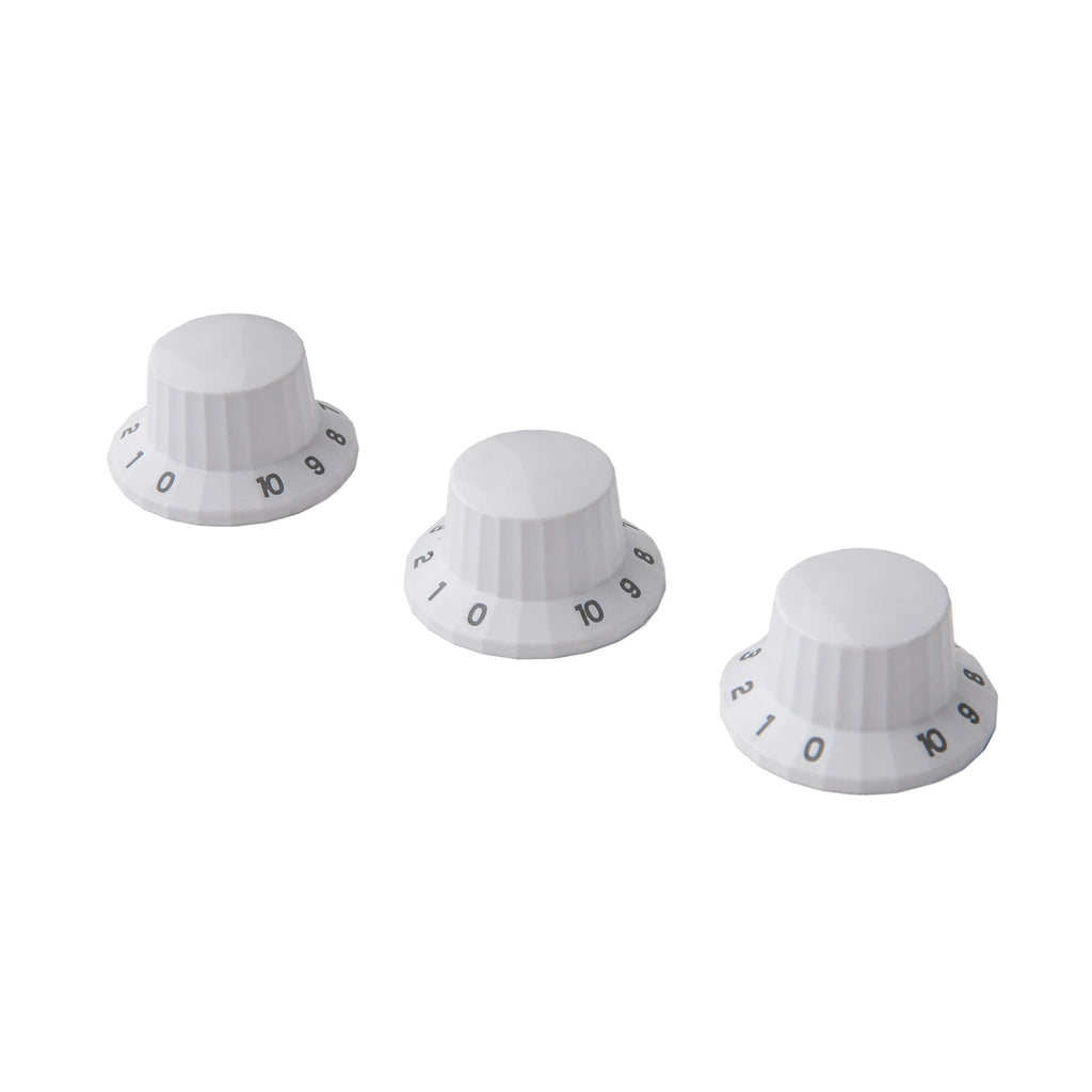 PRS Silver Sky Knobs - Set of Three Metric Shaft, Left-Handed