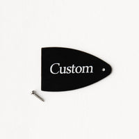 PRS Truss Rod Cover, Black Plastic, SE Series