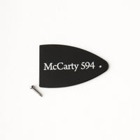 PRS Truss Rod Cover, Black Plastic, SE Series