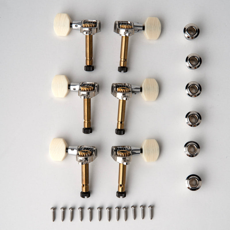 PRS Phase III Tuners w/ Faux Bone Buttons, Locking Collar Design