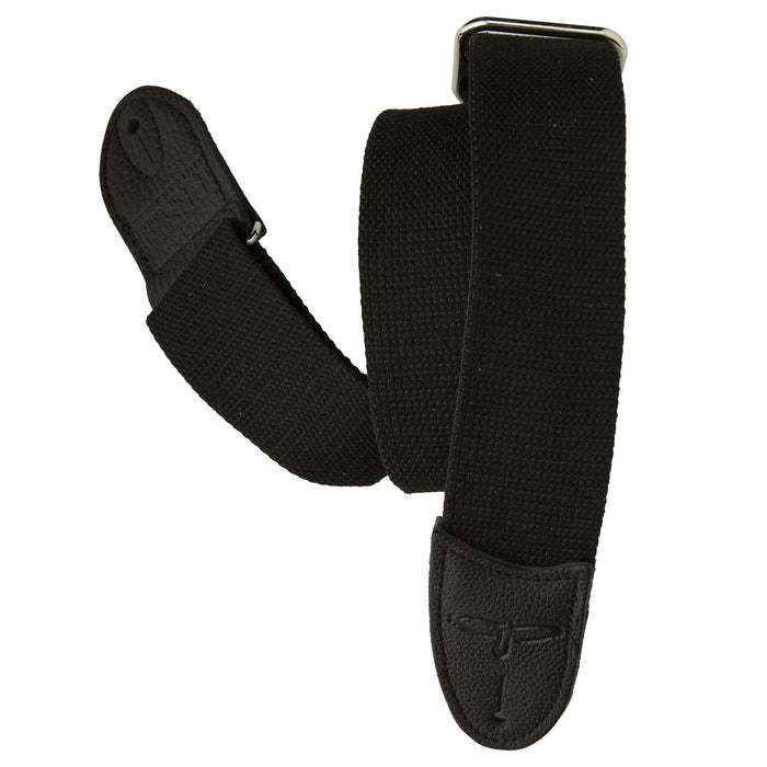 2" Deluxe Cotton Strap Black