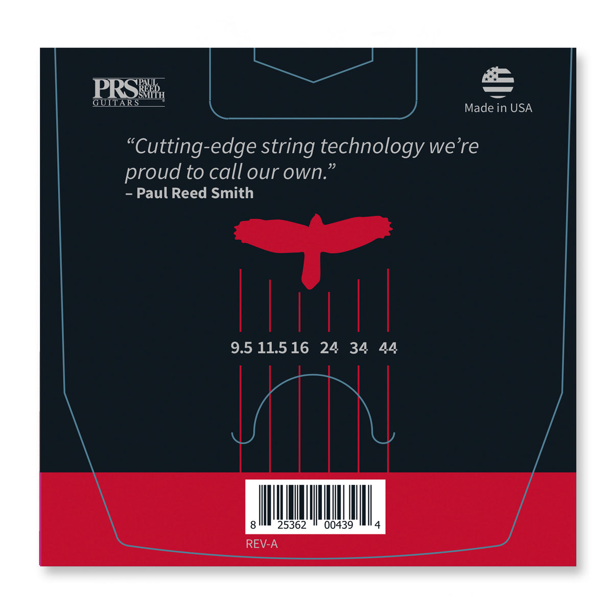 PRS Signature Custom Light Guitar Strings 9.5-44