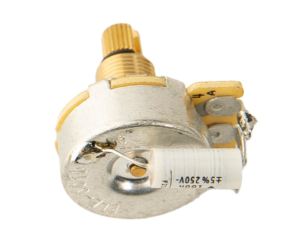 250K Short-Shaft Potentiometer with .1μF (Tone)