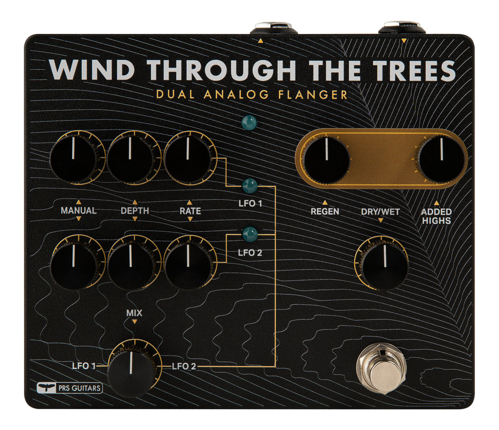 WIND THROUGH THE TREES - DUAL ANALOG FLANGER PEDAL