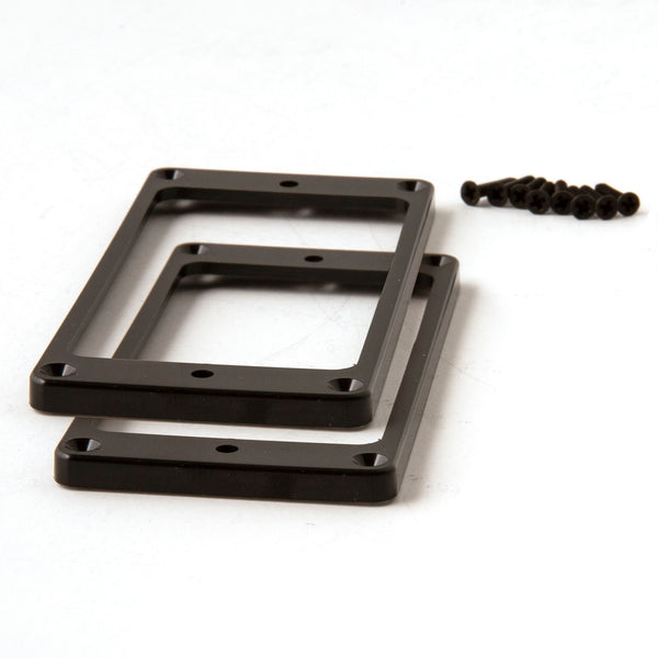 Humbucker Pickup Rings (2), Slant, (Stoptail Equipped)